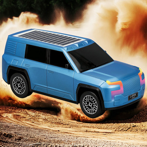 Altavoces inalámbricos con batería solar avanzada para coche, iluminación LED RGB, modelo SUV con Woofer de escritorio para uso en cine en casa - Product Image 1