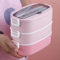 Boîte à lunch multifonctionnelle en acier inoxydable de style simple et coloré, 750 ml, 1 compartiment, couvercle en plastique, pour pique-nique, transport de nourriture en plein air