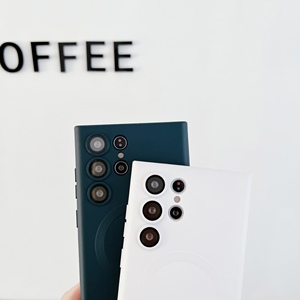 Nouveau Design étui de téléphone portable à Charge magnétique Tpu couverture souple lentille Film de protection pour Samsung Galaxy <span class=keywords><strong>S21</strong></span> S22 <span class=keywords><strong>Ultra</strong></span> - Product Image 3