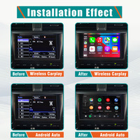 Interfaz Inalámbrica MMI Apple CarPlay para Lexus GX460 2012-2014, Mirror Link, Radio Android Auto, Navegación para Auto