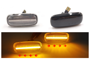 2x Feux de position latéraux pour <span class=keywords><strong>Audi</strong></span> TT <span class=keywords><strong>A3</strong></span> S3 A8, clignotants LED dynamiques - Product Image 1
