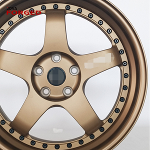 Llanta de peso ligero personalizado, ruedas de 2 piezas forjadas, ruedas de aleación de bronce 5x112 para Mazda 3 Rx8 <span class=keywords><strong>Cx5</strong></span> Bt50 Cx30 - Product Image 4