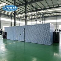 Industriële lade-type dadelpalm droogmachine met PLC temperatuurregeling voor uniform drogen van verse dadels, geen scheuren.