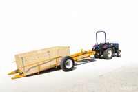 Chassi de Reboque para Transporte de Frutas Zoomye Fabricado em Shandong, de Fácil Operação, com Cesto Elevatório para Colheita em Pomares, 1 Ano de Garantia