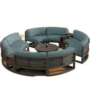 <span class=keywords><strong>Muebles</strong></span> de Jardín Personalizados para Patio, Juego de Sofás Cómodos de Madera de Teca <span class=keywords><strong>YSK</strong></span>-32 - Product Image 2