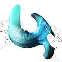 Dildo anal réaliste et grand format, motif monstre fantastique extraterrestre, plug portable pour entraînement anal, dildo pour prostate, jouet sexuel gay noué