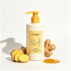<span class=keywords><strong>Shampoo</strong></span> Naturale allo Zenzero Anti-Caduta, Nutriente per il Cuoio Capelluto, Rinforzante per le Radici, per <span class=keywords><strong>Capelli</strong></span> Più Spessi e <span class=keywords><strong>Crescita</strong></span> Capillare - Product Image 1