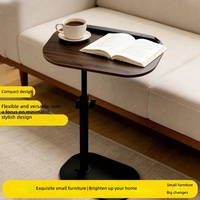 Table d'appoint portable pour chambre à coucher et canapé, étagère de rangement simple et mobile, organisateur domestique peu encombrant, petite table
