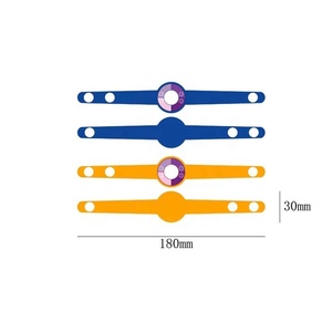 2023 gros extérieur UV testeur Bracelet en caoutchouc rayons ultraviolets capteur indicateur détecteur couleur changeante Silicone bracelet - Product Image 4