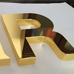 Lettres 3D professionnelles pour enseignes, logo personnalisé en acrylique rétroéclairé pour les salles d'exposition automobiles et les devantures de concessionnaires automobiles - Product Image 1