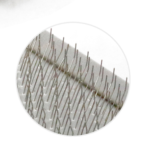 Cepillo para peluquería canina con cerdas de acero inoxidable de 18*10 cm y mango para pelar el pelo. - Product Image 5