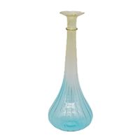 Vase à fleurs miniature en verre cannelé de style nordique, soufflé et poli, coloré, pour la décoration de la maison, du bureau ou du bureau de travail, CN;JIA