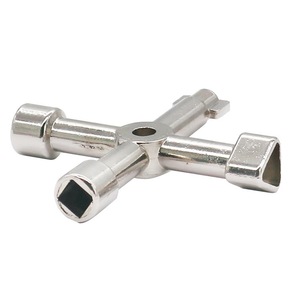 Llave Triangular Multifuncional con Abertura Cuadrada, Herramienta Métrica de Acero de Grado Industrial, Operación Manual, Un Solo Lado, 123 mm - Product Image 4