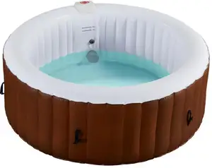 Bañera de hidromasaje de hidroterapia de masaje, nuevo estilo, hinchable, equipo de baño de hielo, ducha sin piscina