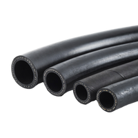Tuyau d'aspiration en caoutchouc Flexible noir haute pression pour usage industriel livraison hydraulique pompe à carburant huile eau gaz carburant couleur noire