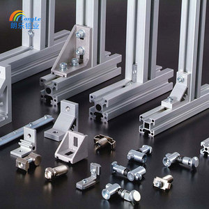 อะลู<span class=keywords><strong>มิ</strong></span><span class=keywords><strong>เนียม</strong></span>โปรไฟล์4080โลหะชุบอโนไดซ์ขนาด40x40มม. 4040อัดขึ้นรูปความแม่นยำสูงผลิตภัณฑ์ทางอุตสาหกรรม - Product Image 2