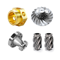 Pièces d'aluminium, 4 pièces de fraisage cnc, Service de machines à filer, pièces d'acier et d'aluminium
