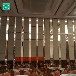 Sala de conferencias TianGe Guangzhou fijada al techo Bangladesh Pared de partición de exposición móvil combinada suave para galería de arte - Product Image 2