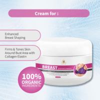 Massage raffermissant pour l'élasticité de marque privée Crème d'agrandissement du sein raffermissante pour la grossesse