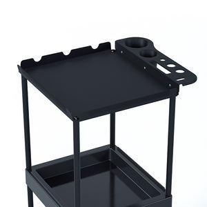 X106-1ยืดผม<span class=keywords><strong>3</strong></span>ชั้นถาดรถเข็นสำหรับช่างทำผมรถเข็นสำหรับร้านเสริมสวย - Product Image 5