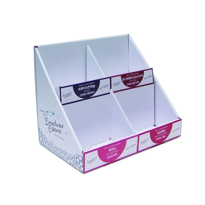 Custom Printed Logo Cardboard Counter Box Display Supermarket Pdq Display Paper Box For retail Store