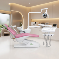 Fauteuil dentaire avec crachoir en céramique, unité dentaire de Chine, équipement dentaire Foshan