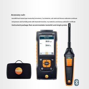 Bestselling High Testo440 Industrial Digital Infrared <b>Temperature</b> Humidity Meter ABS Material Multi-Function Set <b>Wireless</b> - Product Image 5