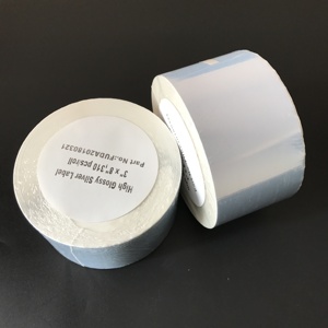 High Glossy Silver Vinyl Waterproof Inkjet Label <strong>Roll</strong> for Primere Lx400lx500lx900 Printer3" X 2"625 Labels/<strong>roll</strong> <strong>Fruit</strong> &amp; Egg Use - Product Image 1