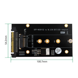 NGFF M.2 Key M SSD 转 SFF-8639 适配卡 U.2 转 M.2 Key m 适配板 - Product Image 2