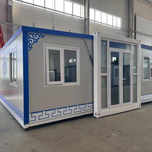 Contenedor Plegable de 20 pies con Panel Sándwich Prefabricado, Transpirable, Expandible, Modular, Moderno, para Dormitorio, Sala de Estar, Gimnasio, Taller, Salón - Product Image 1