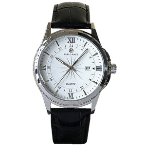 Reloj de pulsera de cuarzo para hombre, informal, elegante, de negocios, con calendario, para venta al por mayor, sencillo y resistente al agua. - Product Image 1