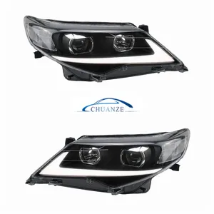 NEW Factory Accessories Car Head Lamp For Camry LED Headlight 2012-2014 Head Light With DRL And Xenon Project