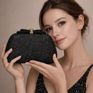 Luxury Women's Clutch Bags PU Material Chain Strap Stylish Fashion Evening Party Wedding Handbags Portable - Product Image 3