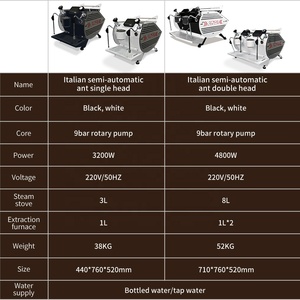 Máquina de Espresso Profesional Comercial Semiautomática con Doble Caldera para Cafetería, Tienda de Té con Leche, Hotel Bs-hf - Product Image 5
