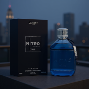 Dumont Nitro Blue Eau De Parfum 100 ml, Spray Natural para Hombre, Aroma Fresco, Estilo Moderno - Product Image 2