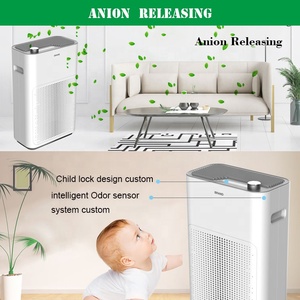 <span class=keywords><strong>Purificateur</strong></span> <span class=keywords><strong>d</strong></span>'<span class=keywords><strong>air</strong></span> domestique intelligent 3 en 1 <span class=keywords><strong>Hepa</strong></span> Filter Negative Ions CADR 200 - Product Image 5