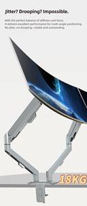 <span class=keywords><strong>Support</strong></span> de bras de moniteur de bureau à <span class=keywords><strong>double</strong></span> ressort à gaz réglable 17-30 <span class=keywords><strong>pouces</strong></span> <span class=keywords><strong>support</strong></span> de <span class=keywords><strong>support</strong></span> de <span class=keywords><strong>support</strong></span> d'<span class=keywords><strong>écran</strong></span> pour bras de moniteur - Product Image 4