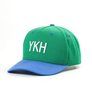 Factory Price Full Customized 5 Panel 3D Embroidery Baseball Caps Outdoor Sports Caps For Man