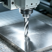 Foret hélicoïdal BEILI en carbure à queue fixe pour PCB, 0,2-3,0 mm, queue de 3,175 mm, pour le perçage de métaux et de PCB sur machine de gravure CNC