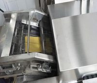 Automatische productielijn voor aardappelchips/friet/gedroogde bananen met friteuse, voedselsterilisator en mixer, capaciteit 200 kg