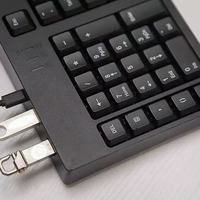 Nouveau modèle de clavier d'ordinateur filaire USB HUB ergonomique clavier et souris pour gaucher pour Windows PC ordinateur portable bureau