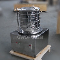 Tamis d'essai standard Gaofu 500 Mesh en acier inoxydable 304/316L pour l'analyse de la granulométrie des poudres alimentaires
