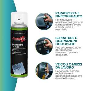 Ambroson Glass Ice Remover 500ml Uso professionale per finestrini di veicoli - Product Image 3