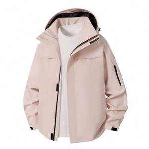 Chaqueta Deportiva Impermeable y Cortavientos con Capucha para Senderismo, Montañismo y Camping, Transpirable - Product Image 4