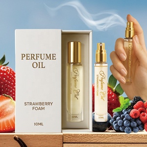 Boîte d'emballage à tiroir personnalisée Fraise Canneberge BLUEberry Vanille Arôme fruité 10ml Eau <span class=keywords><strong>De</strong></span> Parfum Phéromone Vaporisateur <span class=keywords><strong>De</strong></span> Parfum Corporel - Product Image 1
