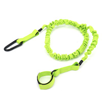 Accessoires de pêche en kayak de haute qualité personnalisés, sangle de pagaie extensible, cordon de sécurité, laisse de pagaie de kayak