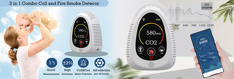 Датчик co2 tuya