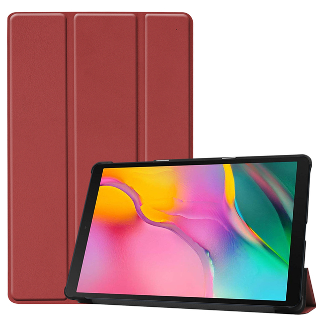 Hot Selling Lightweight PU Leather and Hard PC Middle Case for Samsung Galaxy TabA 10.1 T510 T515 2019