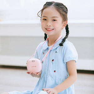 Petit ventilateur Portable à Clip de taille/collier amélioré, Rechargeable, Portable, batterie 2000mah PSE KC, refroidissement du cou, Mini ventilateur suspendu - Product Image 2