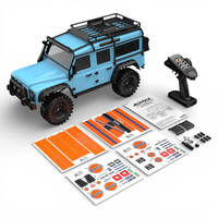 Nouvelle version 2026 MJX H8H V5 All-Rock FOC Brushless Camion Crawler à l'échelle 1:8 Bleu 2S & 3S LiPo sans batterie ni chargeur